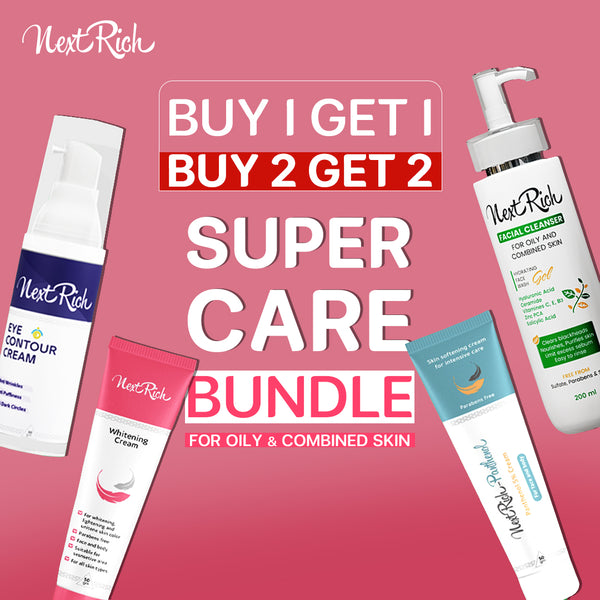 عرض العناية الفائقة للبشرة الدهنية والمختلطة